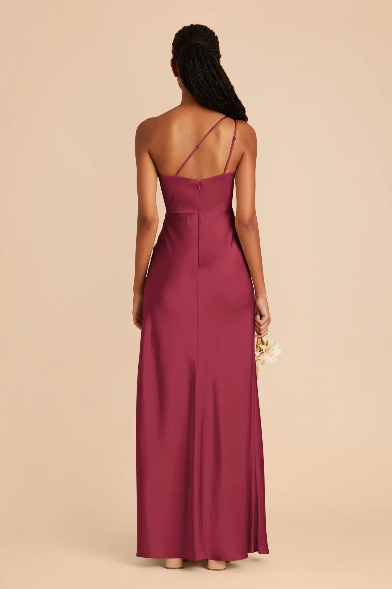 Kensie Matte Satin Dress - Berry sold by Birdy Grey product image thumbnail 5