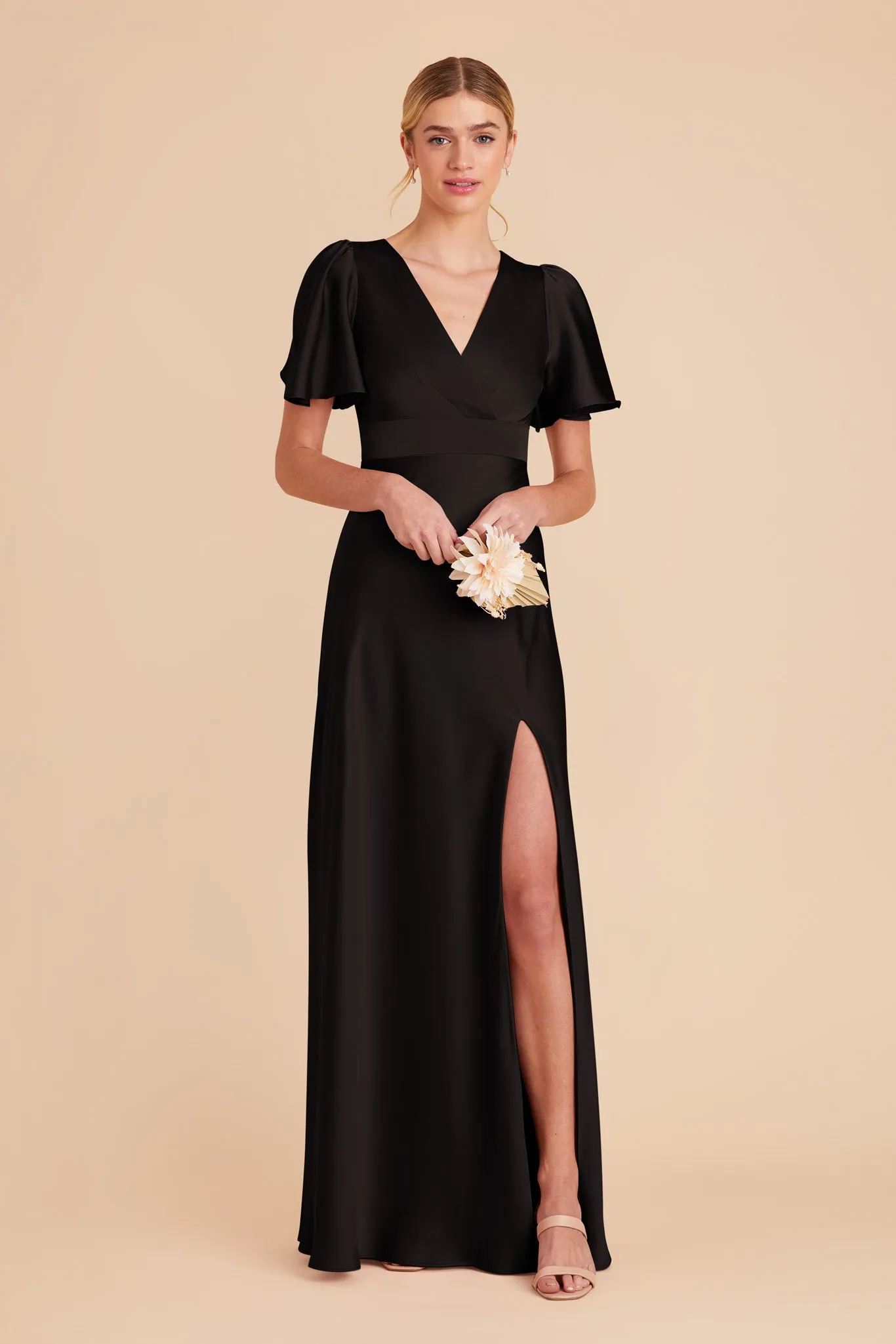 Marni Matte Satin Dress - Black sold by Birdy Grey product image thumbnail 4