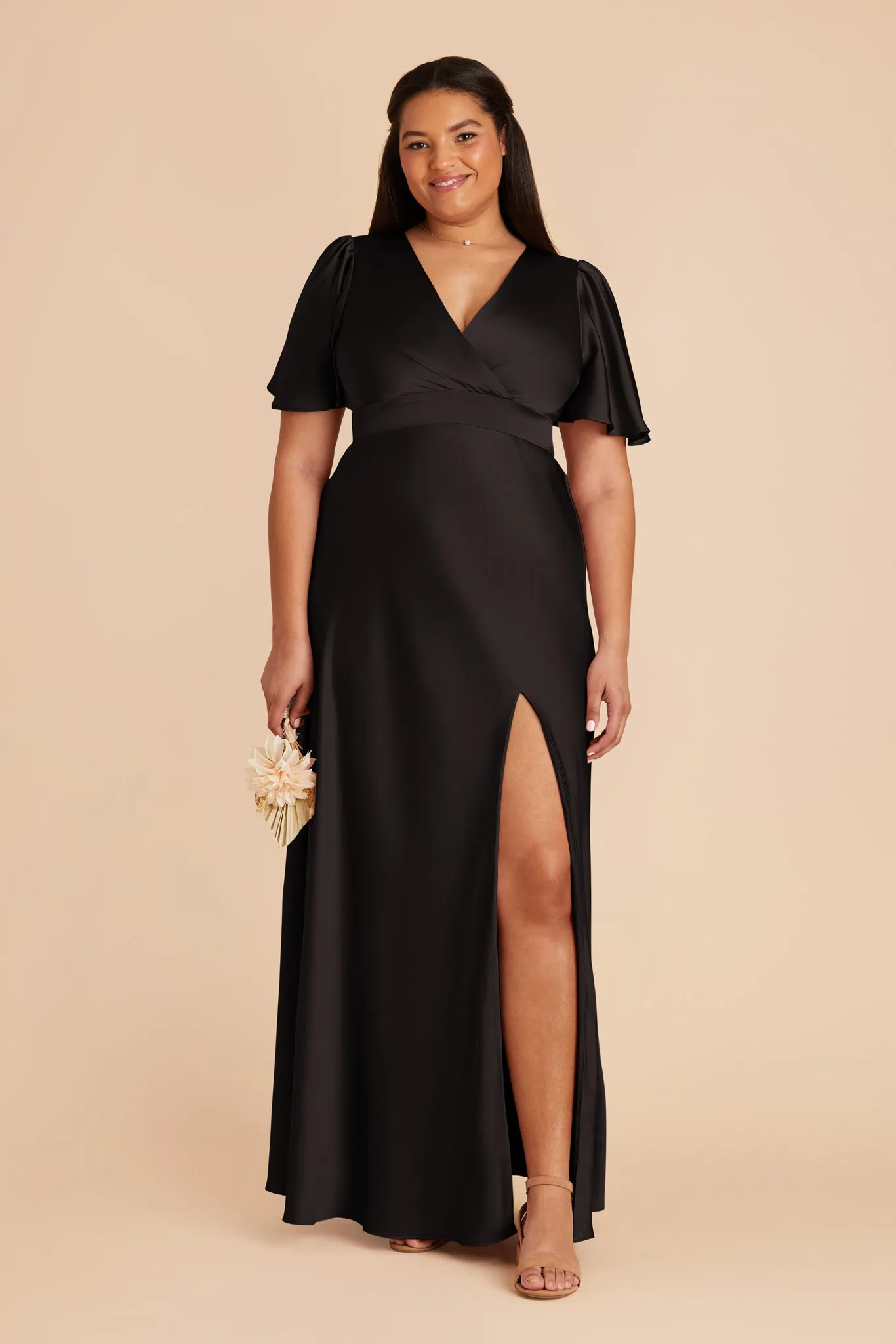Marni Matte Satin Dress - Black sold by Birdy Grey
