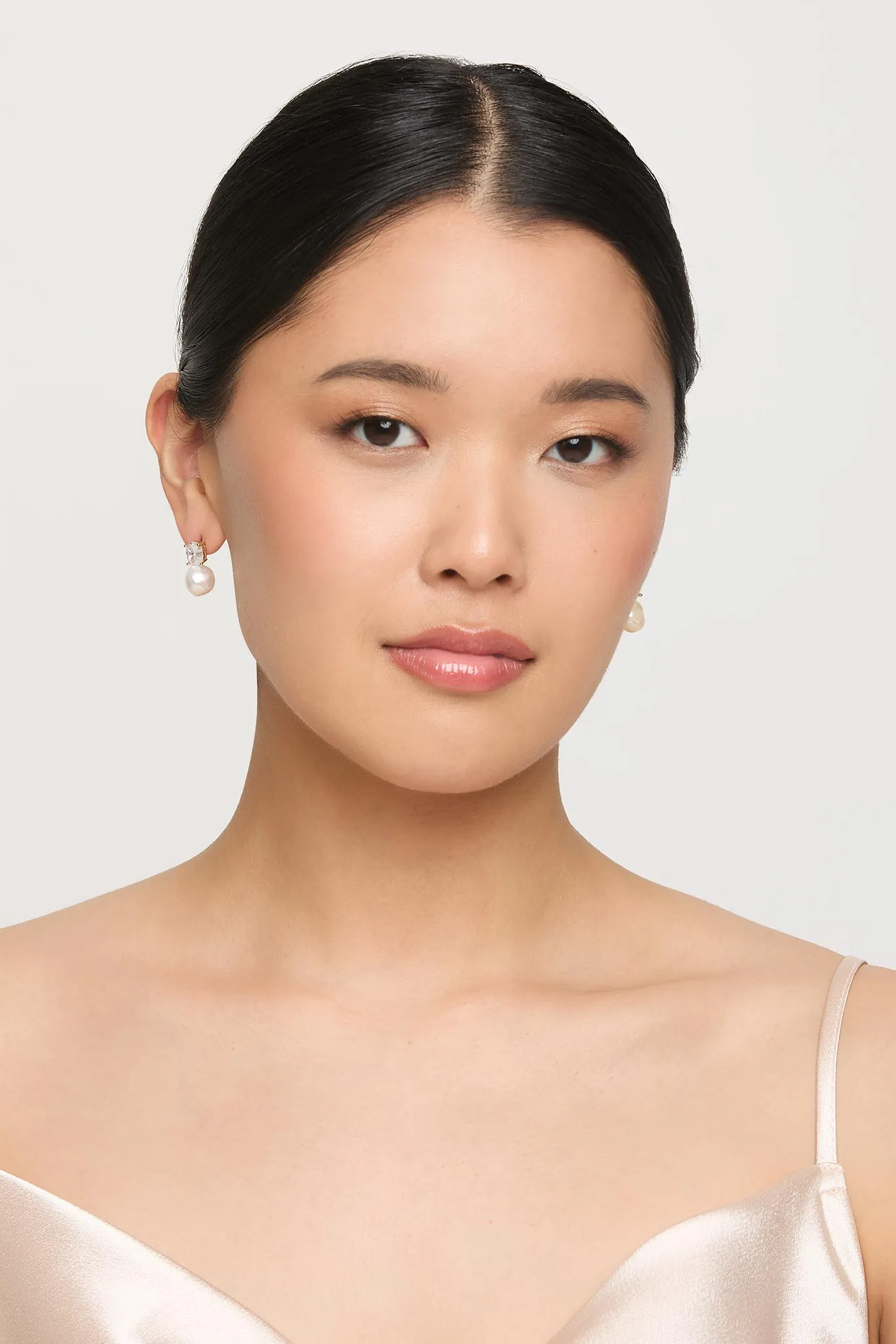 Portofino Baroque Pearl Drop Earrings - Gold sold by Birdy Grey product image thumbnail 2