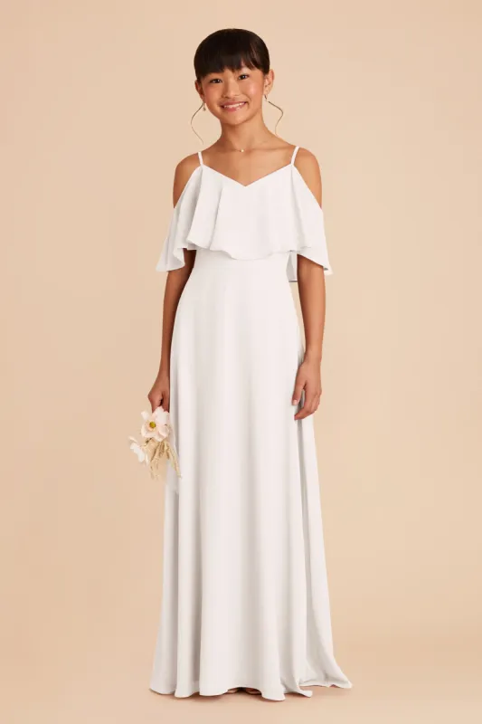Janie Convertible Junior Dress - White sold by Birdy Grey