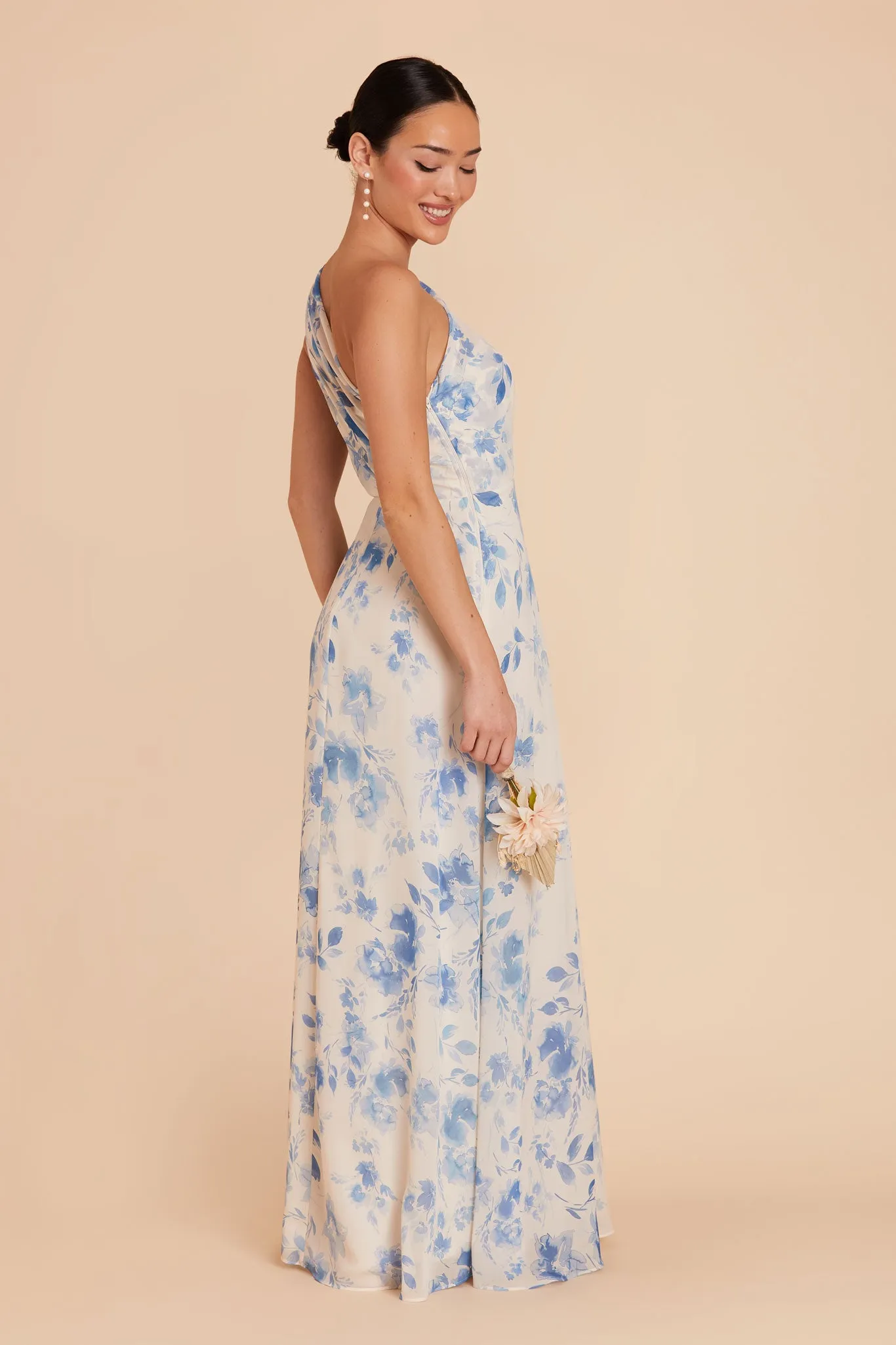 Kira Dress - Blue Rococo Floral sold by Birdy Grey product image thumbnail 2
