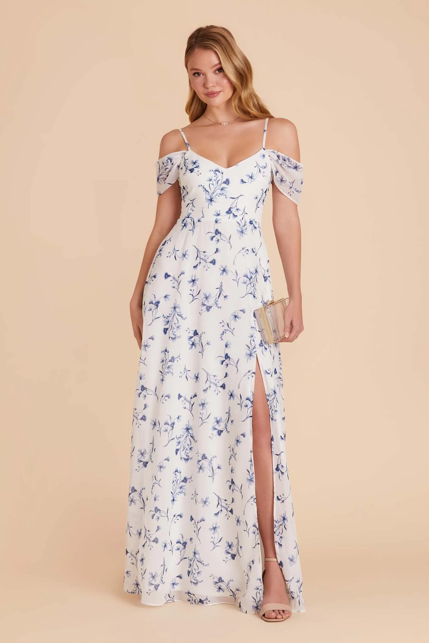 Devin Convertible Dress - Blue Le Fleur sold by Birdy Grey product image thumbnail 5