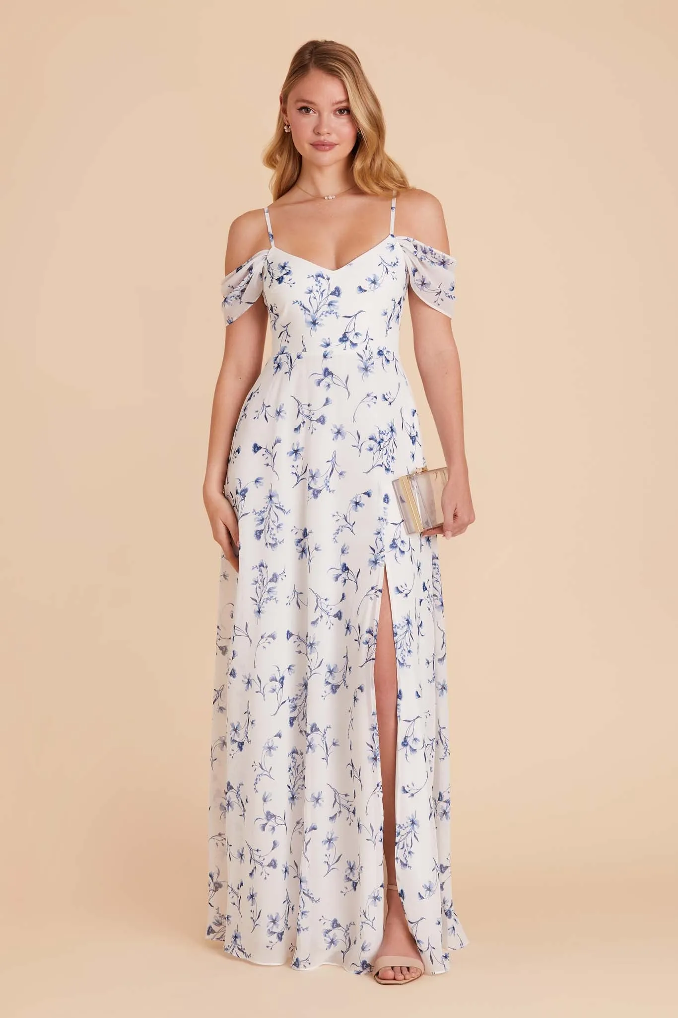 Devin Convertible Dress - Blue Le Fleur sold by Birdy Grey product image thumbnail 4
