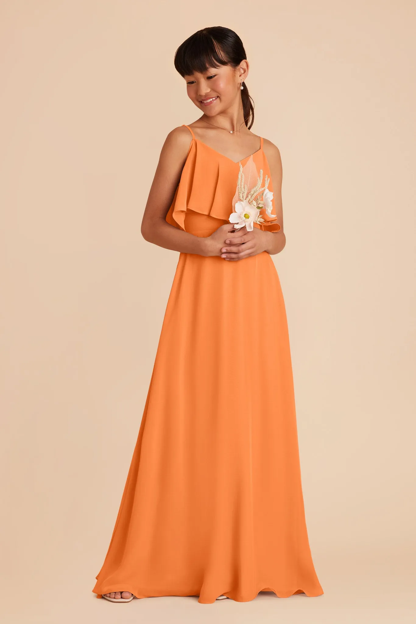 Janie Convertible Junior Dress - Apricot sold by Birdy Grey product image thumbnail 4