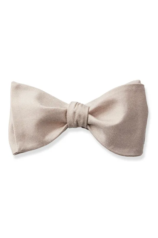 Daniel Bow Tie - Taupe sold by Birdy Grey