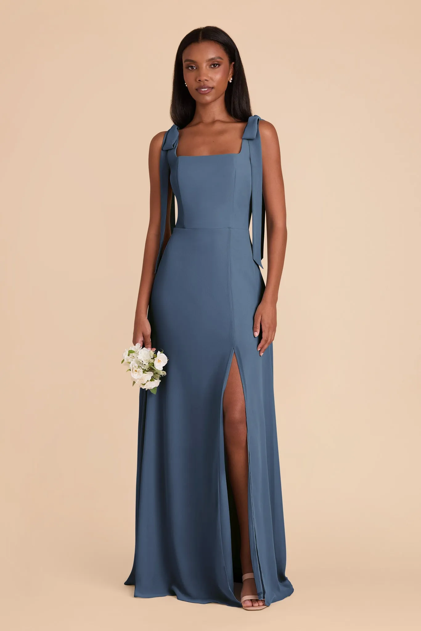 Alex Convertible Dress Chiffon - Twilight sold by Birdy Grey