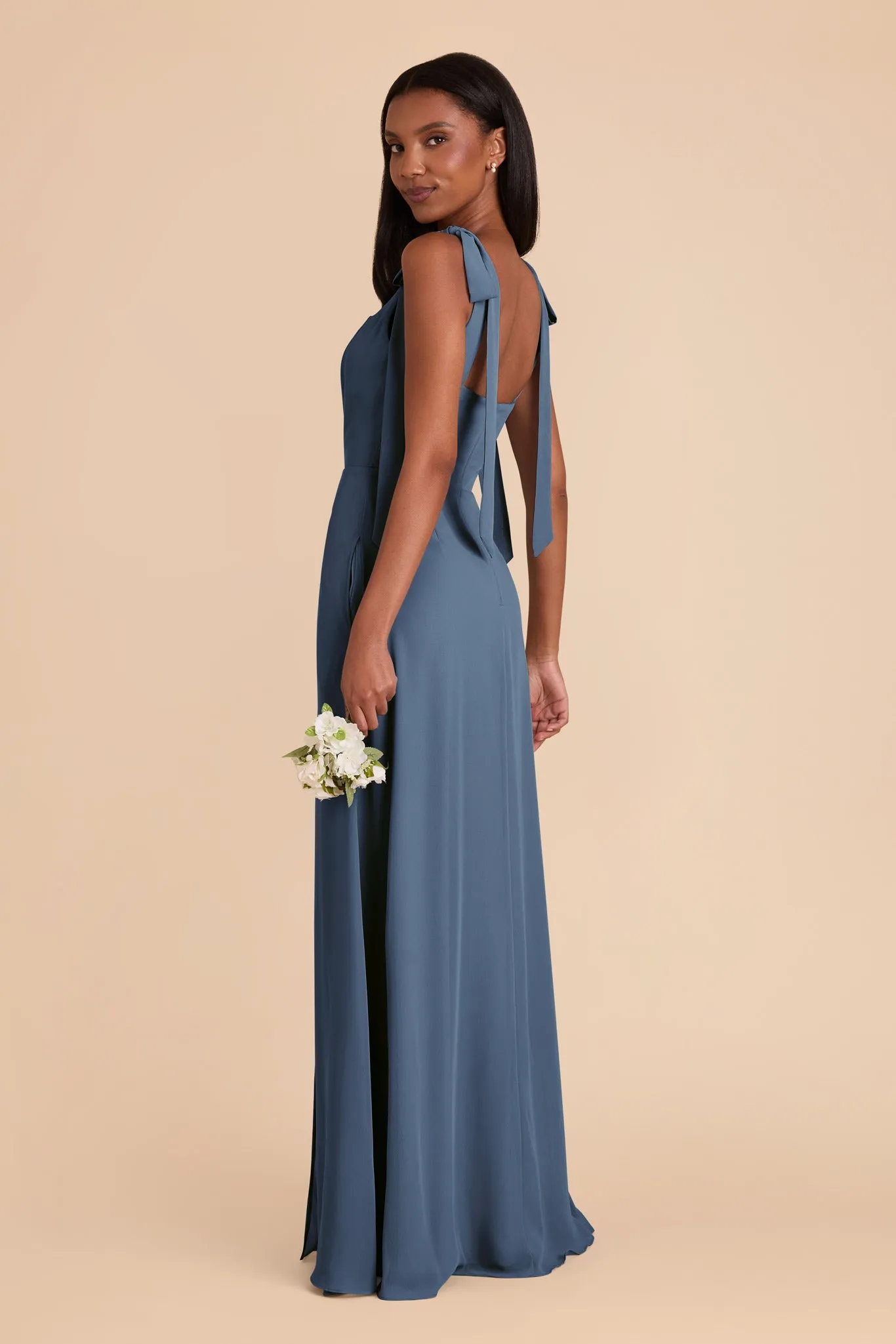 Alex Convertible Dress Chiffon - Twilight sold by Birdy Grey product image thumbnail 5