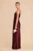 Jay Matte Satin Dress - Cabernet sold by Birdy Grey