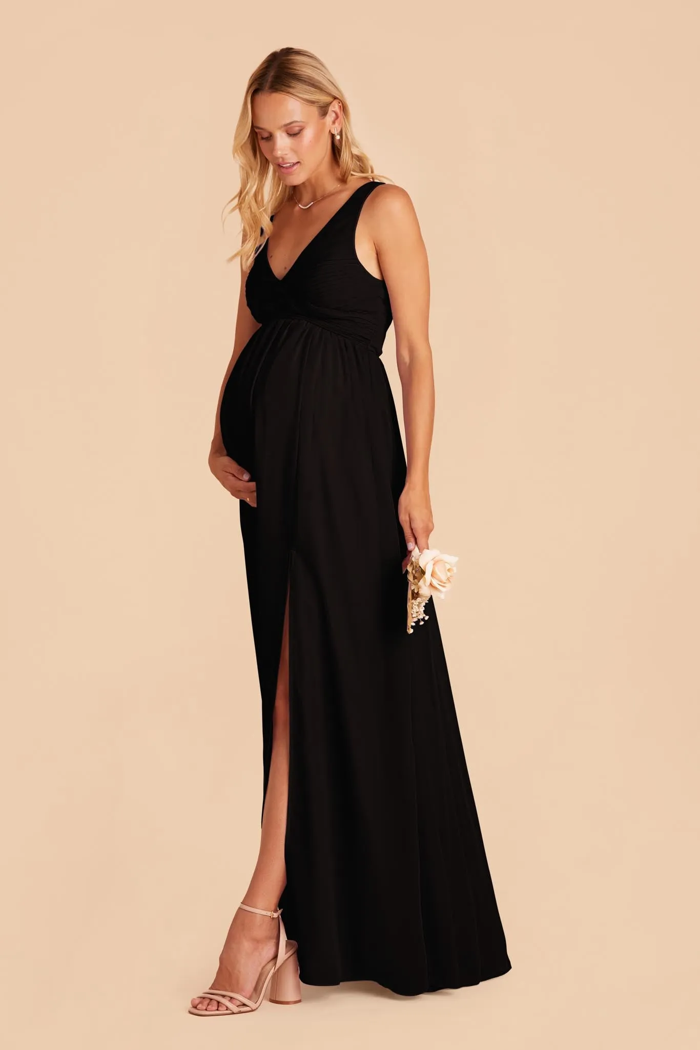 Laurie Empire Dress - Black sold by Birdy Grey product image thumbnail 2