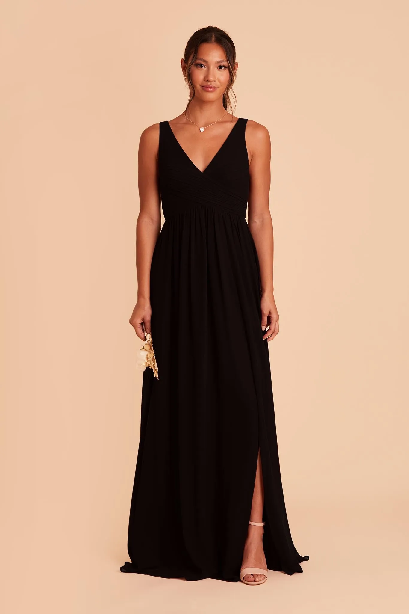 Laurie Empire Dress - Black sold by Birdy Grey product image thumbnail 4