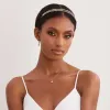 Giverny Double Crystal Headband - Gold sold by Birdy Grey