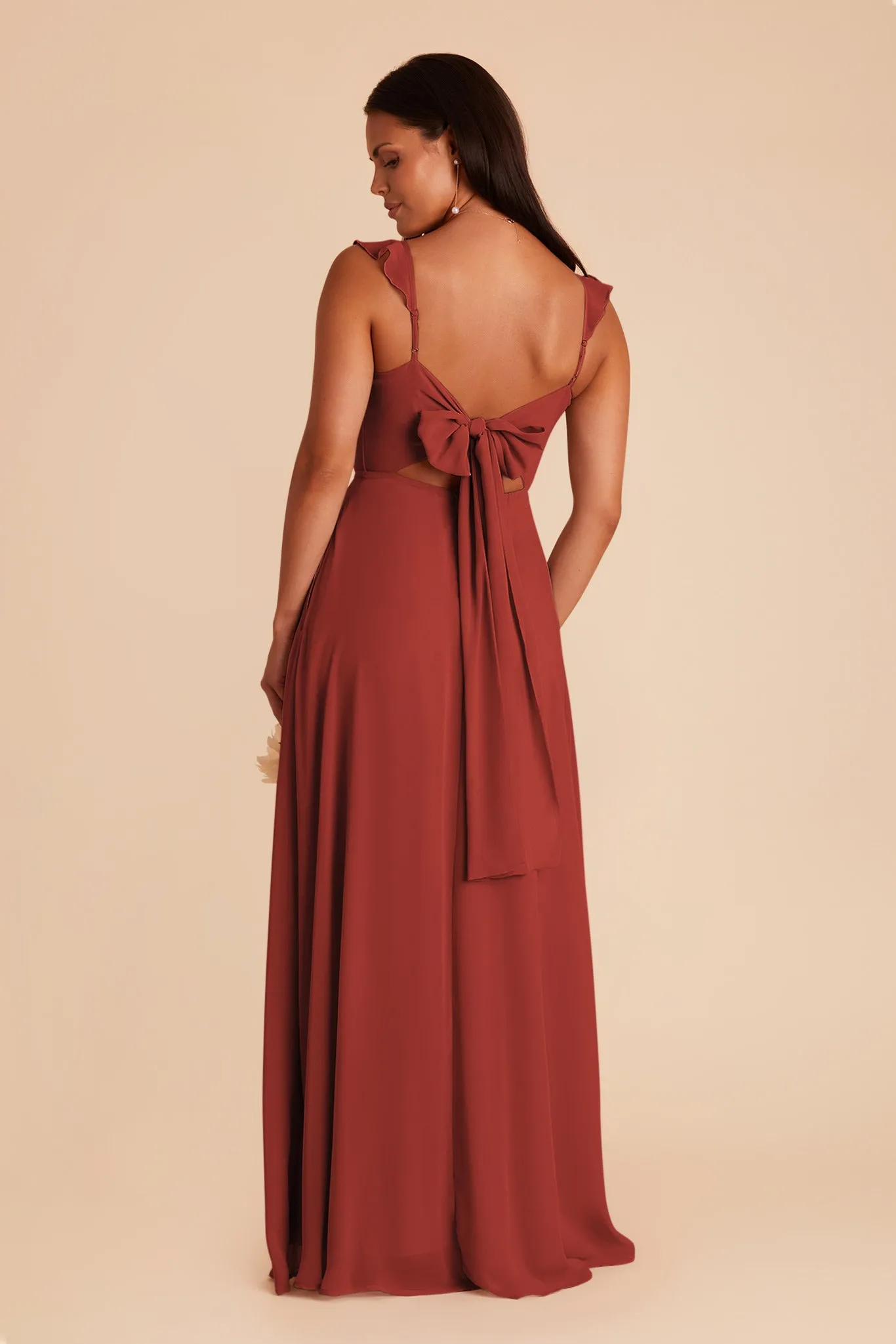 Doris Chiffon Dress - Spice sold by Birdy Grey product image thumbnail 5