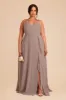 Theresa Chiffon Dress - Toffee sold by Birdy Grey