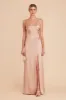 Catherine Matte Satin Dress - Rose Gold sold by Birdy Grey