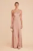 Catherine Matte Satin Dress - Rose Gold sold by Birdy Grey