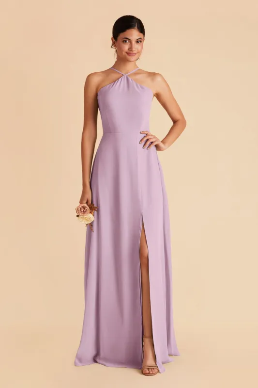 Juliet Chiffon Dress - Lavender sold by Birdy Grey