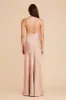 Stephanie Matte Satin Dress - Rose Gold sold by Birdy Grey