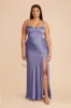 Jessica Matte Satin Dress - Wisteria sold by Birdy Grey