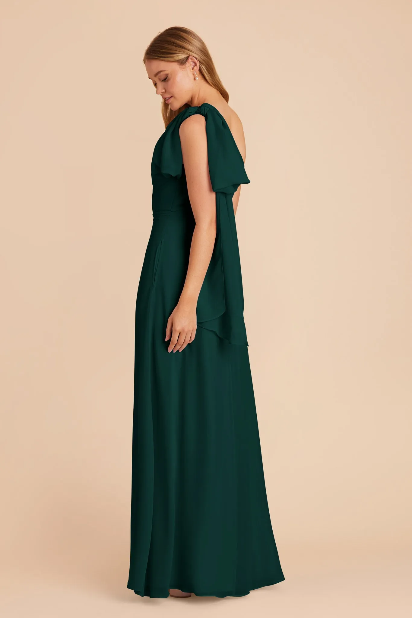 Melissa Chiffon Dress - Emerald sold by Birdy Grey product image thumbnail 5