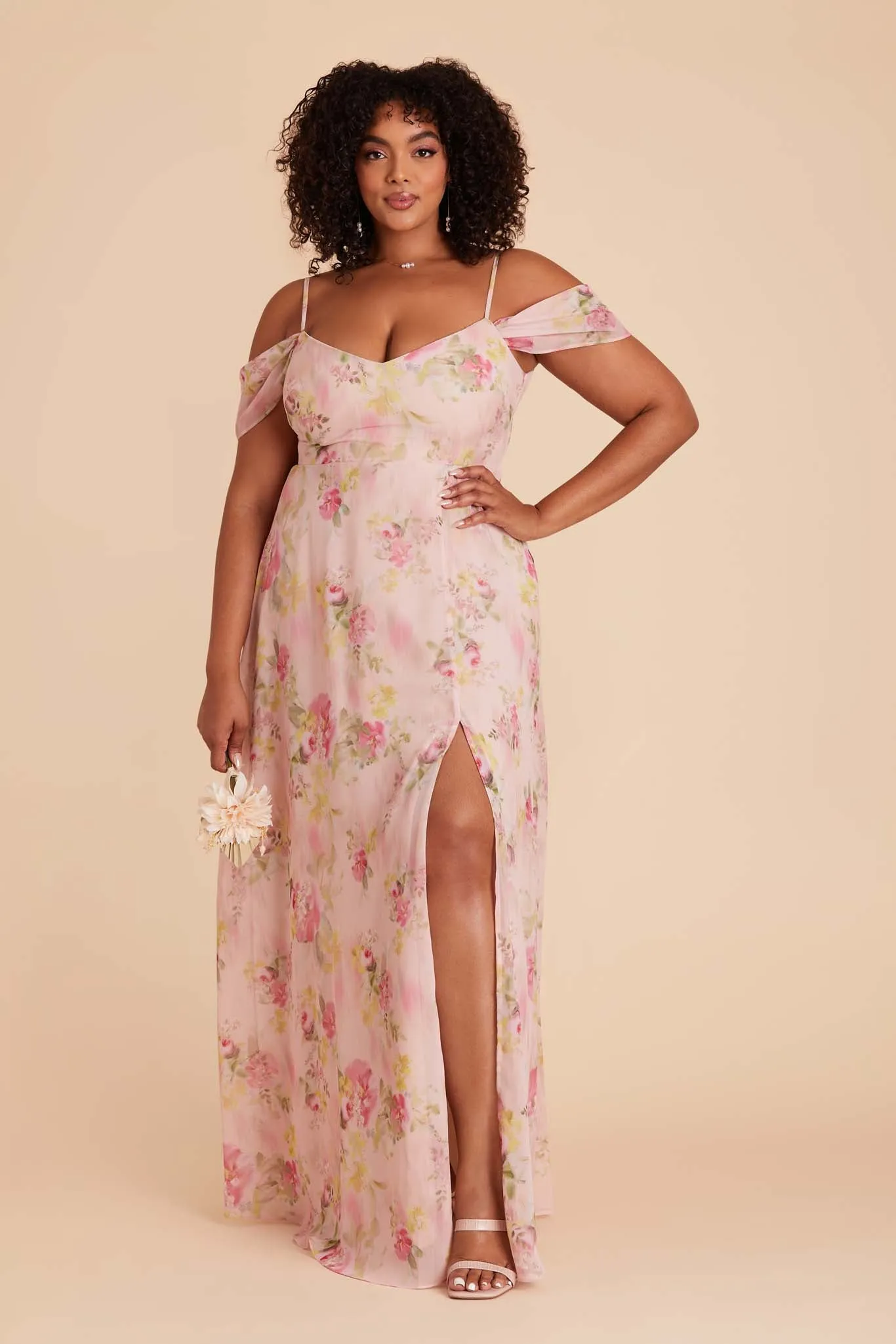 Devin Convertible Dress - Vintage Pink Floral sold by Birdy Grey product image thumbnail 2