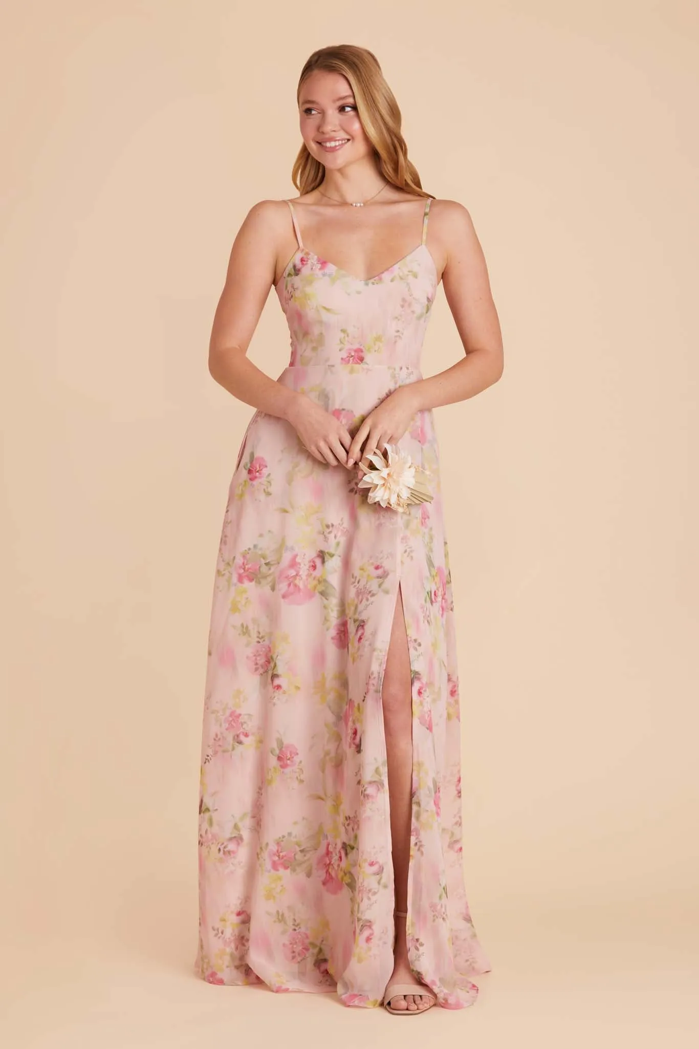 Devin Convertible Dress - Vintage Pink Floral sold by Birdy Grey product image thumbnail 4