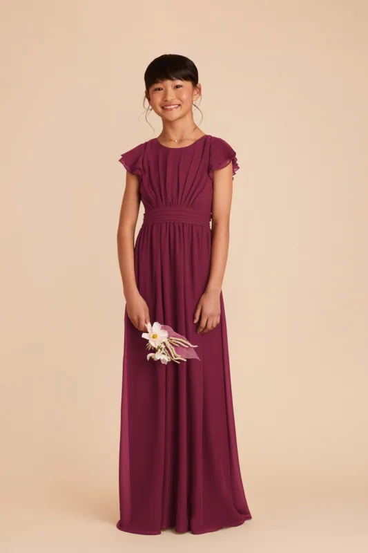 Celine Junior Dress - Berry sold by Birdy Grey