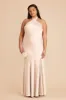 Stephanie Matte Satin Dress - Champagne sold by Birdy Grey