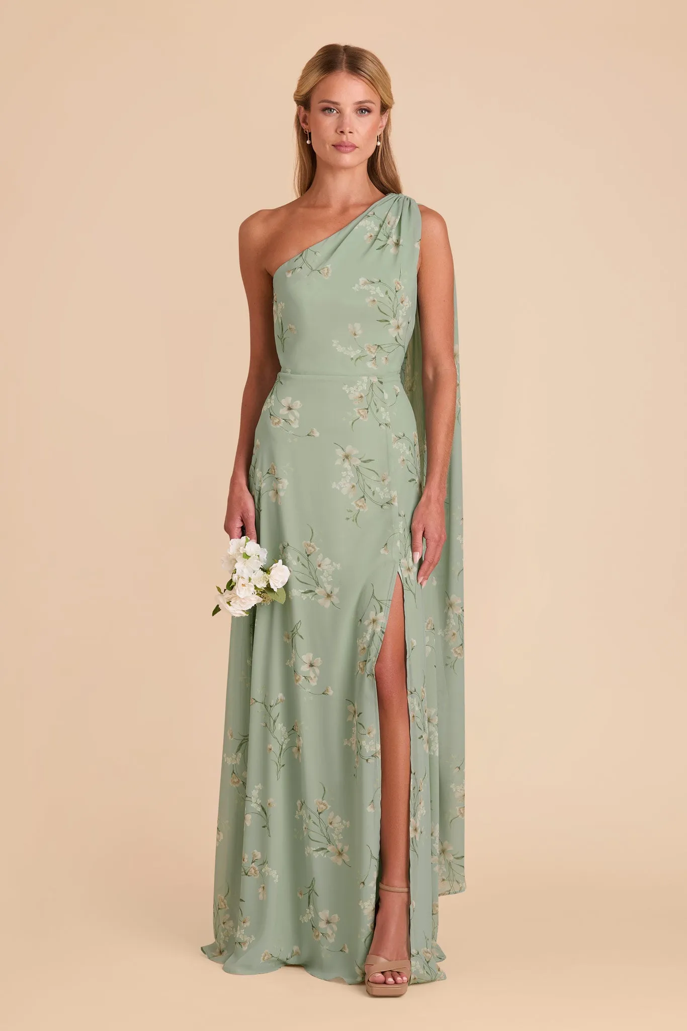 Melissa Chiffon Dress - Sage Le Fleur sold by Birdy Grey product image thumbnail 2
