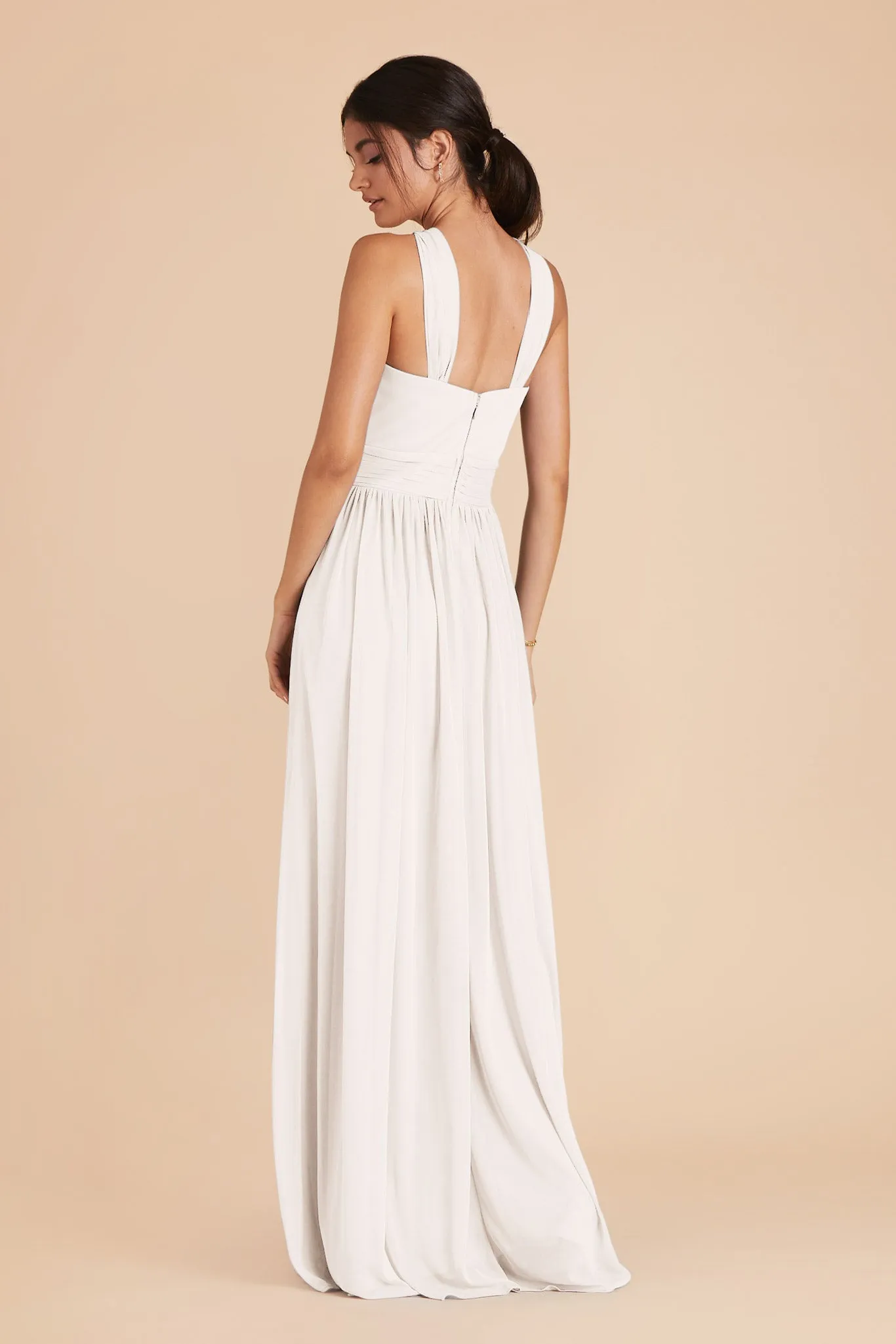 Kiko Chiffon Dress - White sold by Birdy Grey product image thumbnail 5
