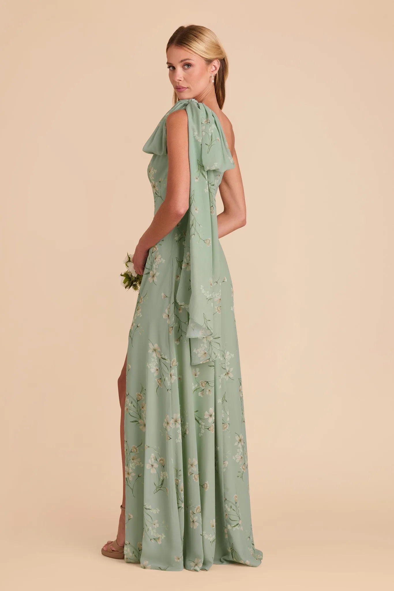 Melissa Chiffon Dress - Sage Le Fleur sold by Birdy Grey product image thumbnail 5