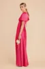 Marni Matte Satin Dress - Fuchsia sold by Birdy Grey