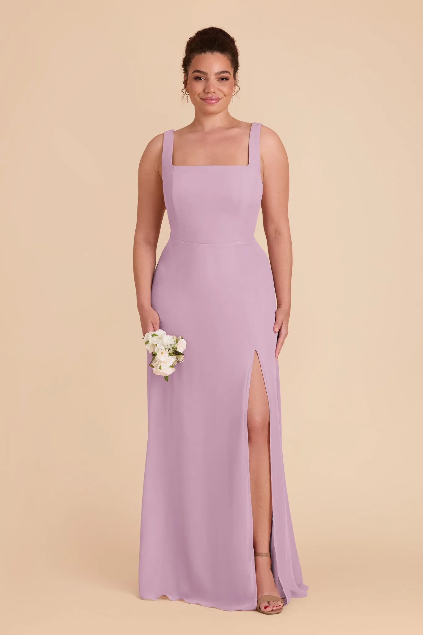 Alex Convertible Dress Chiffon - Lavender sold by Birdy Grey product image thumbnail 2