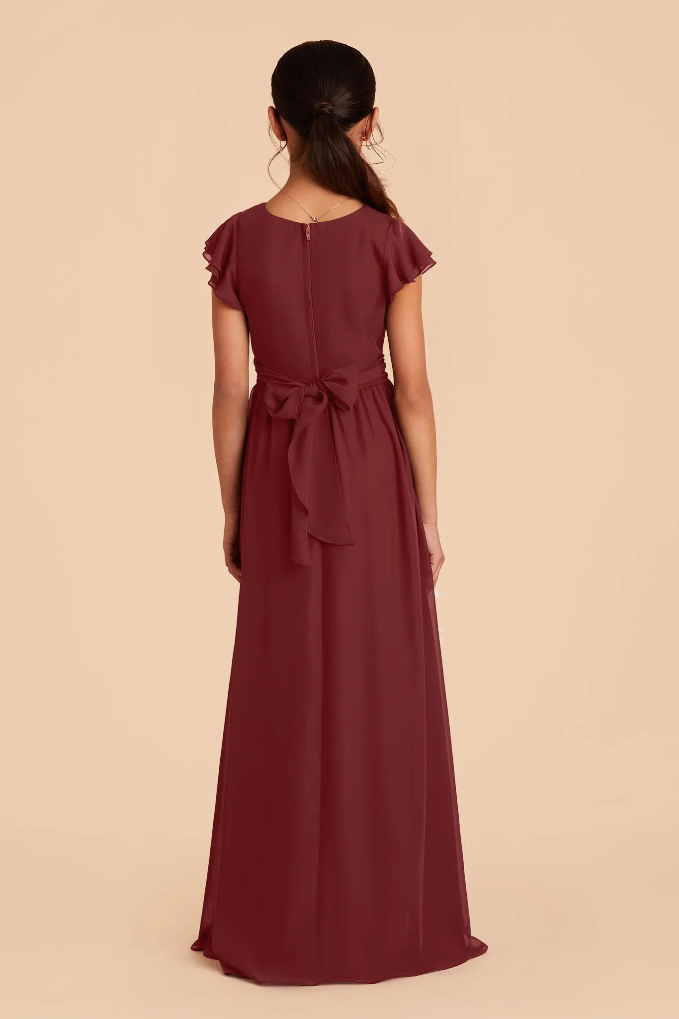 Celine Junior Dress - Rosewood sold by Birdy Grey product image thumbnail 4