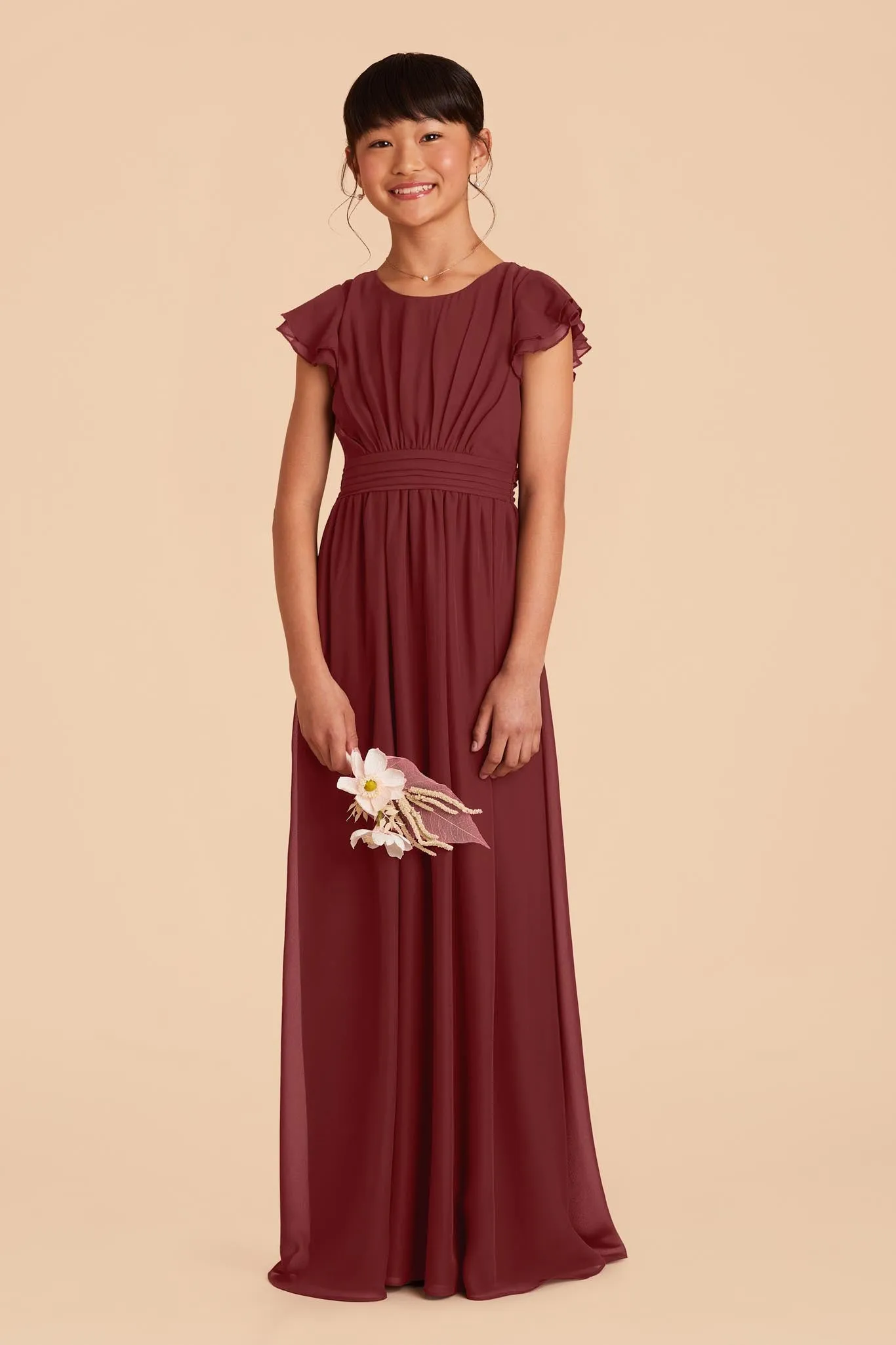 Celine Junior Dress - Rosewood sold by Birdy Grey product image thumbnail 3