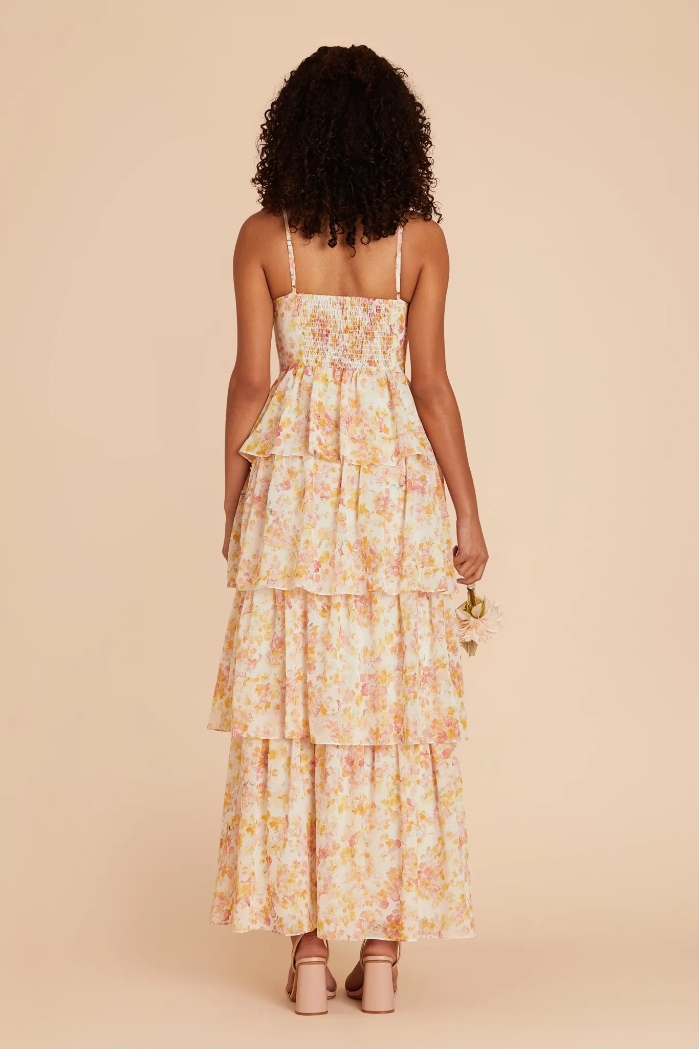 Lola Chiffon Dress - Pressed Floral sold by Birdy Grey product image thumbnail 5