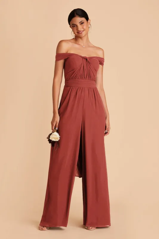 Gigi Convertible Jumpsuit - Spice made by Birdy Grey