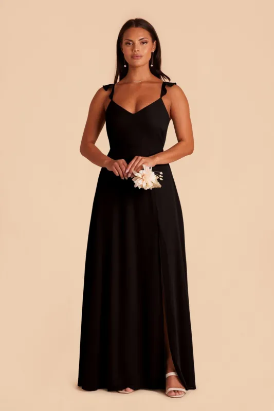 Doris Chiffon Dress - Black sold by Birdy Grey