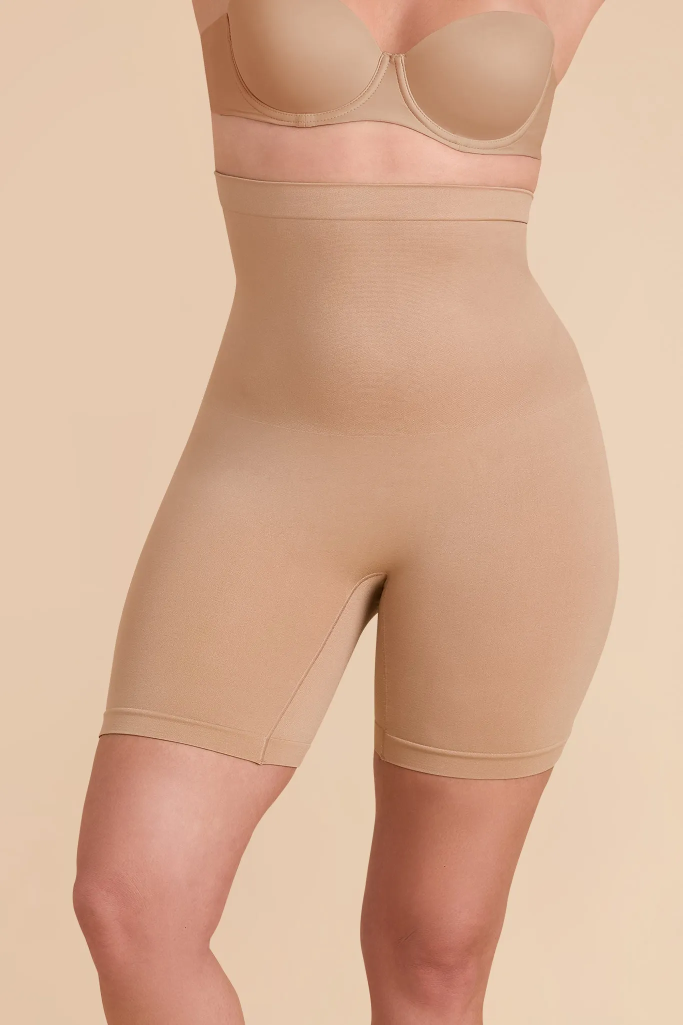 High Waist Thigh Shaper - Almond sold by Birdy Grey product image thumbnail 5