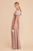 Marni Matte Satin Dress - English Rose sold by Birdy Grey