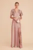 Marni Matte Satin Dress - English Rose sold by Birdy Grey