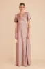 Marni Matte Satin Dress - English Rose sold by Birdy Grey