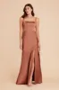 Mai Matte Satin Dress - Desert Rose sold by Birdy Grey