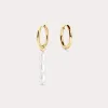 Sally II Huggie Earrings by Mia Bijoux sold by Birdy Grey