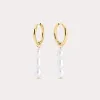 Sally II Huggie Earrings by Mia Bijoux sold by Birdy Grey