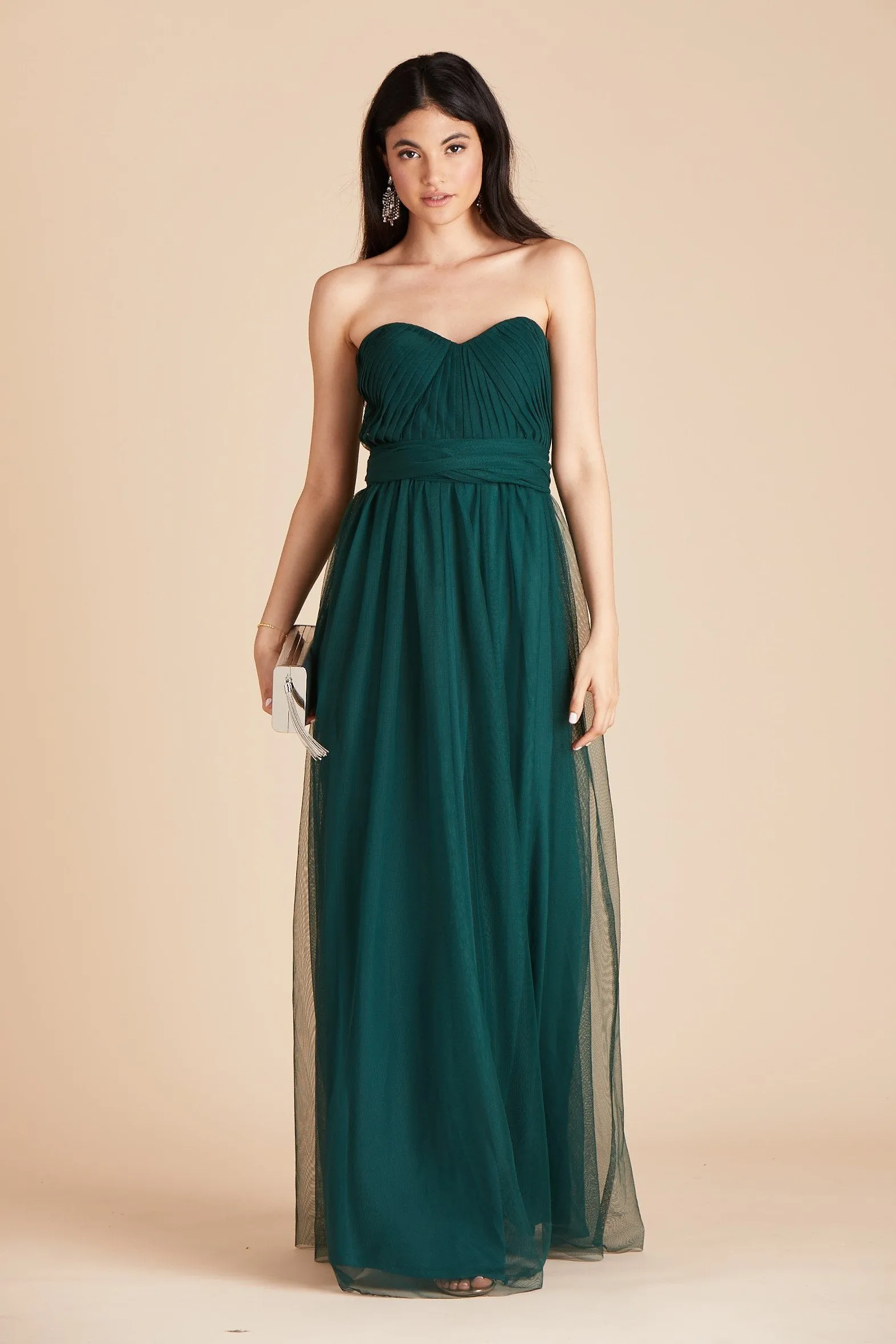 Christina Convertible Dress - Emerald sold by Birdy Grey product image thumbnail 4
