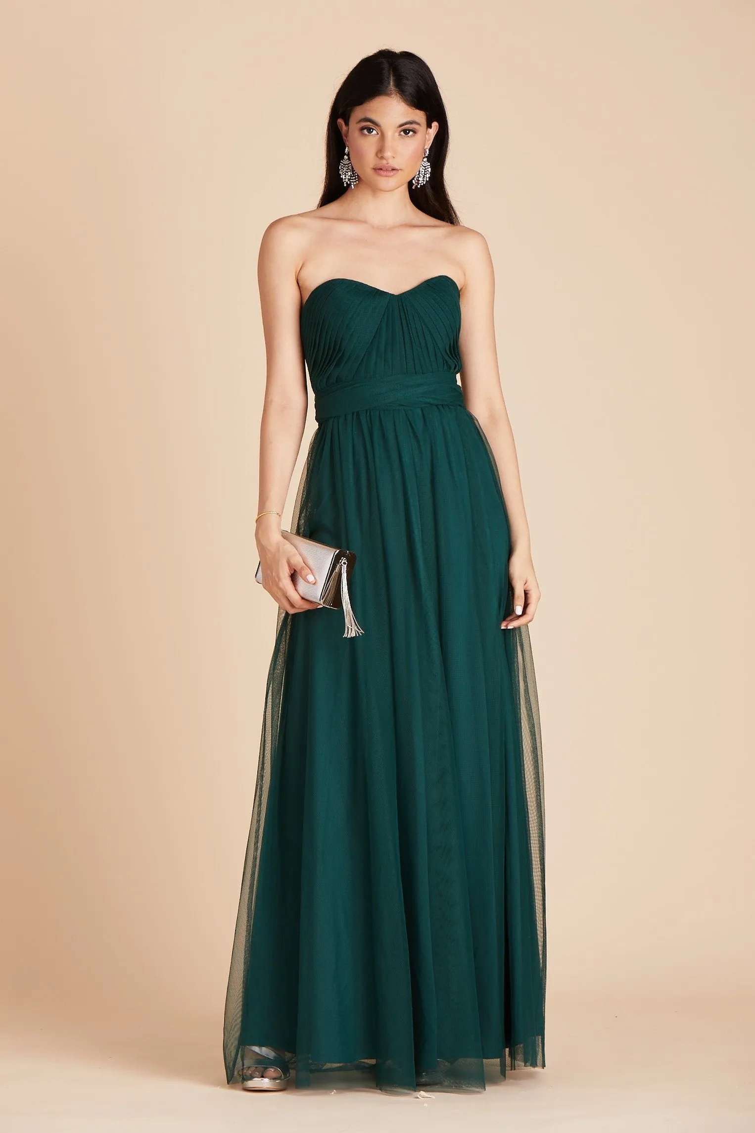 Christina Convertible Dress - Emerald sold by Birdy Grey product image thumbnail 3
