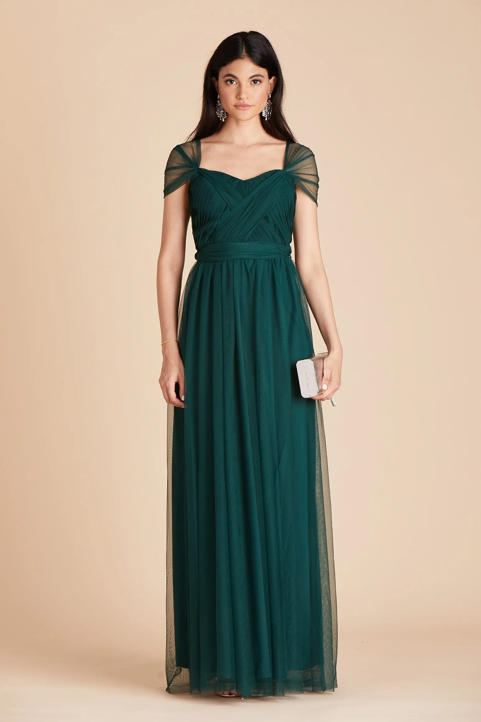 Christina Convertible Dress - Emerald sold by Birdy Grey product image thumbnail 2