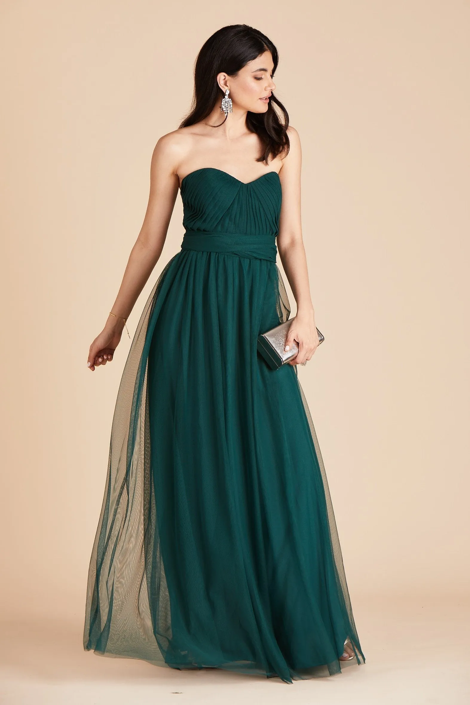 Christina Convertible Dress - Emerald sold by Birdy Grey product image thumbnail 5