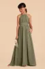Sienna Junior Dress - Moss Green sold by Birdy Grey
